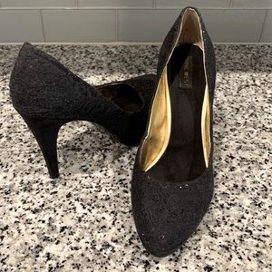 Nine West Lace Shimmer Pumps